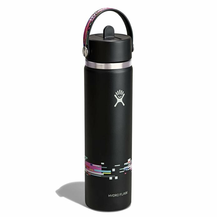 glitch-collection-24-oz-bottle-with-flex-straw-cap-a3 le26-w24-1007-24-oz-wide-flex-straw-cap-glitch-black-angled.jpg