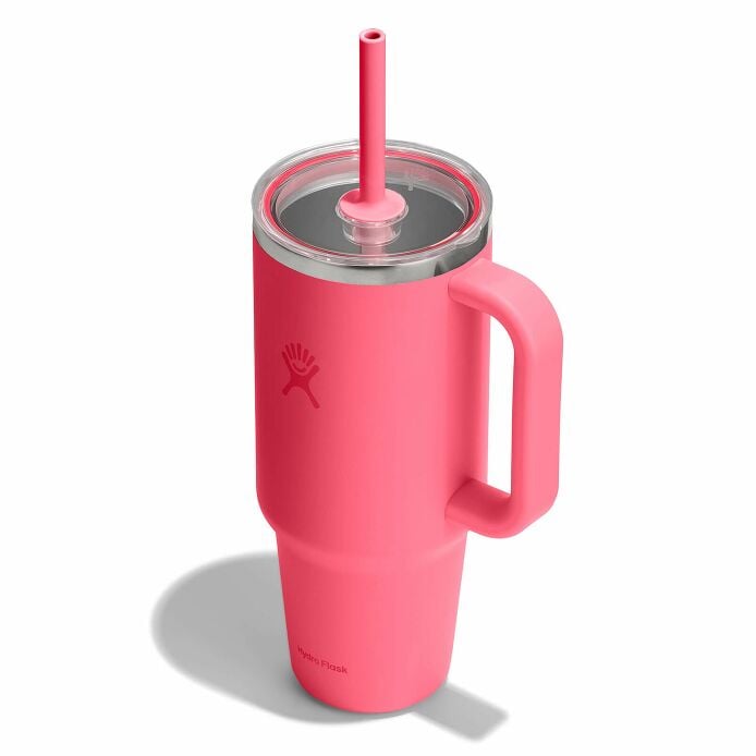40-oz-travel-tumbler-j1 tt40pscc668-40-oz-travel-tumbler-clear-lid-popstar-pink-angledhigh.jpg